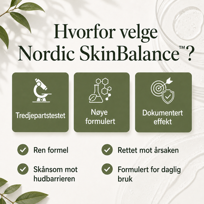 Nordic SkinBalance™ – Dyprensende kroppsbar for svetteutsatte hudområder